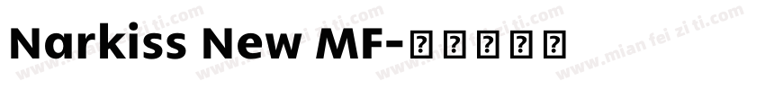 Narkiss New MF字体转换